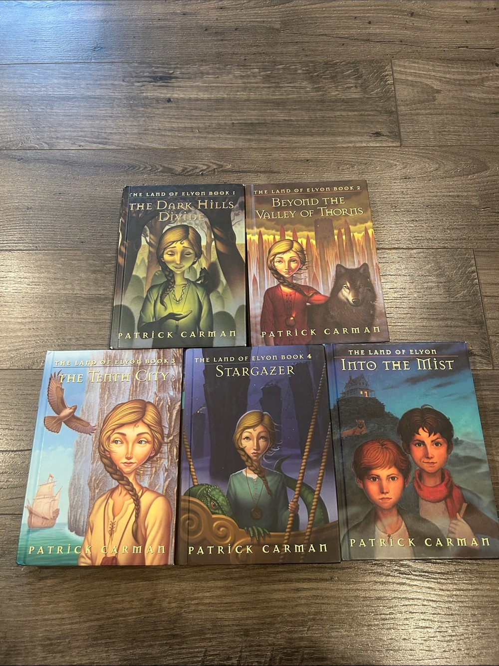 The Land of Elyon Middle Grade Hardcover Books First Scholastic Editions